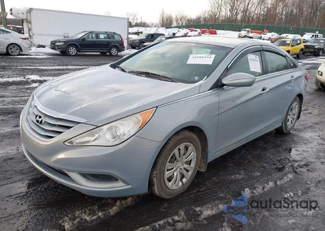 2011 Hyundai Sonata Gls z USA, uszkodzony, nr VIN 5NPEB4ACXBH291385